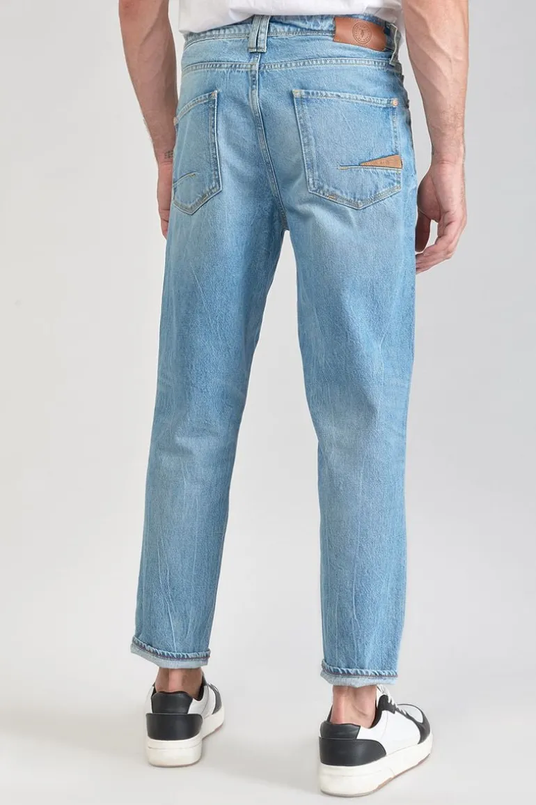 Le Temps des Cerises 1998 Basic 7/8Eme Jeans Bleu N°5-Homme Coupe Relax
