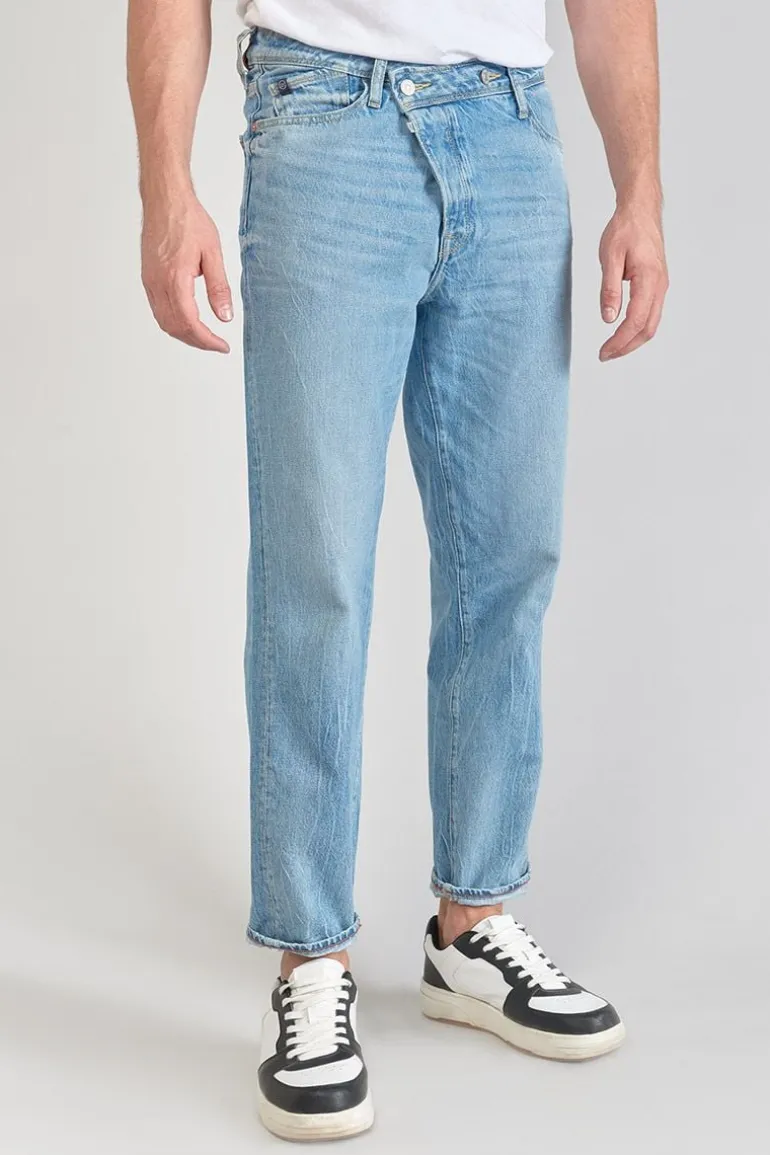 Le Temps des Cerises 1998 Basic 7/8Eme Jeans Bleu N°5-Homme Coupe Relax