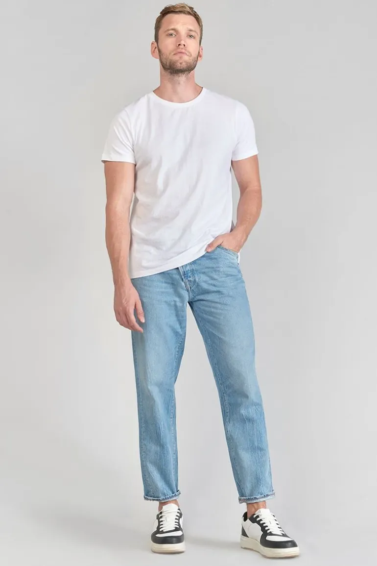 Le Temps des Cerises 1998 Basic 7/8Eme Jeans Bleu N°5-Homme Coupe Relax
