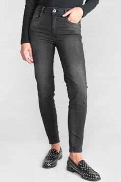 Le Temps des Cerises Acya Pulp Slim Taille Haute 7/8Eme Jeans Noir N°1-Femme Coupe Slim
