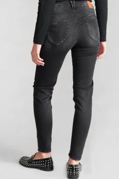 Le Temps des Cerises Acya Pulp Slim Taille Haute 7/8Eme Jeans Noir N°1-Femme Coupe Slim