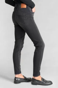 Le Temps des Cerises Acya Pulp Slim Taille Haute 7/8Eme Jeans Noir N°1-Femme Coupe Slim