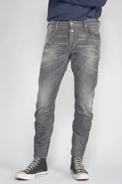 Le Temps des Cerises Alost 900/3 Tapered Arque Jeans Destroy Gris N°1-Homme Coupe Tapered