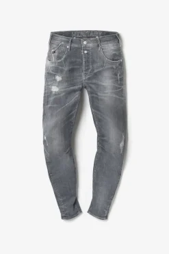Le Temps des Cerises Alost 900/3 Tapered Arque Jeans Destroy Gris N°1-Homme Coupe Tapered