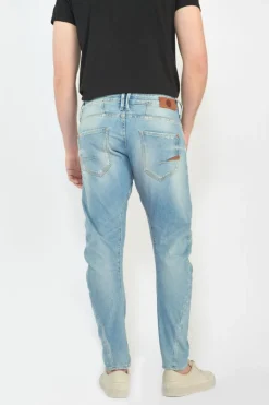 Le Temps des Cerises Alost Tapered Arque Jeans Bleu N°5-Homme Coupe Tapered