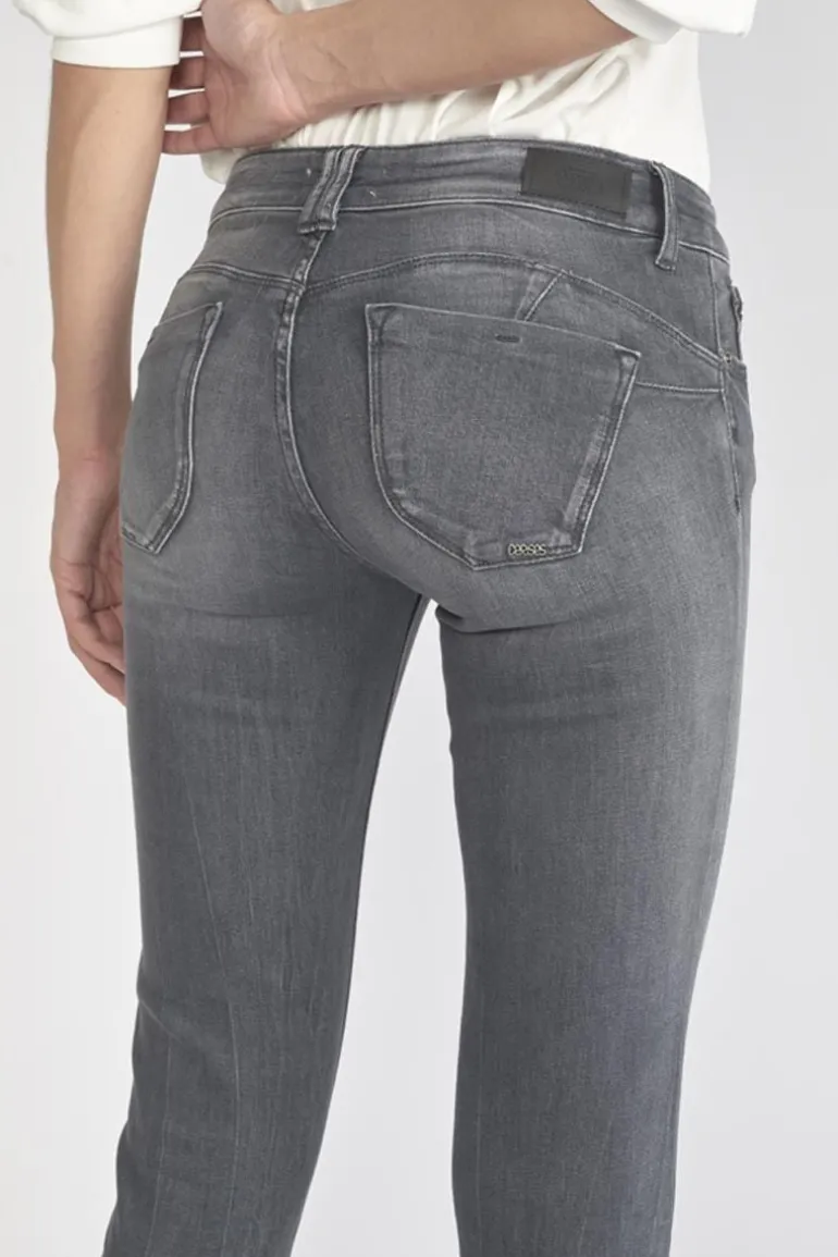 Le Temps des Cerises Amick Pulp Slim 7/8Eme Jeans Gris N°2-Femme Coupe Slim
