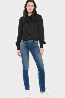 Le Temps des Cerises Anzio Pulp Regular Jeans Bleu N°2-Femme Coupe Regular
