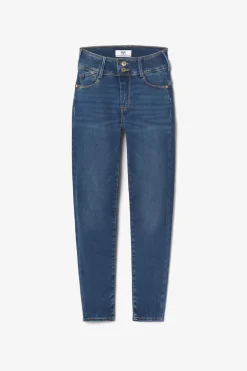 Le Temps des Cerises Asti Ultra Pulp Slim Taille Haute 7/8Eme Jeans Bleu N°2-Femme Coupe Slim