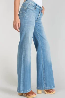 Le Temps des Cerises Axis Pulp Flare Taille Haute Jeans Bleu N°4-Femme Taille Haute