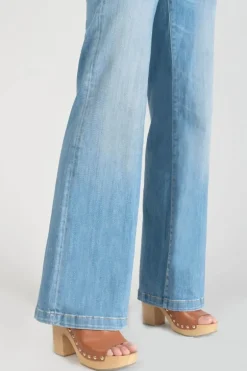 Le Temps des Cerises Axis Pulp Flare Taille Haute Jeans Bleu N°4-Femme Taille Haute