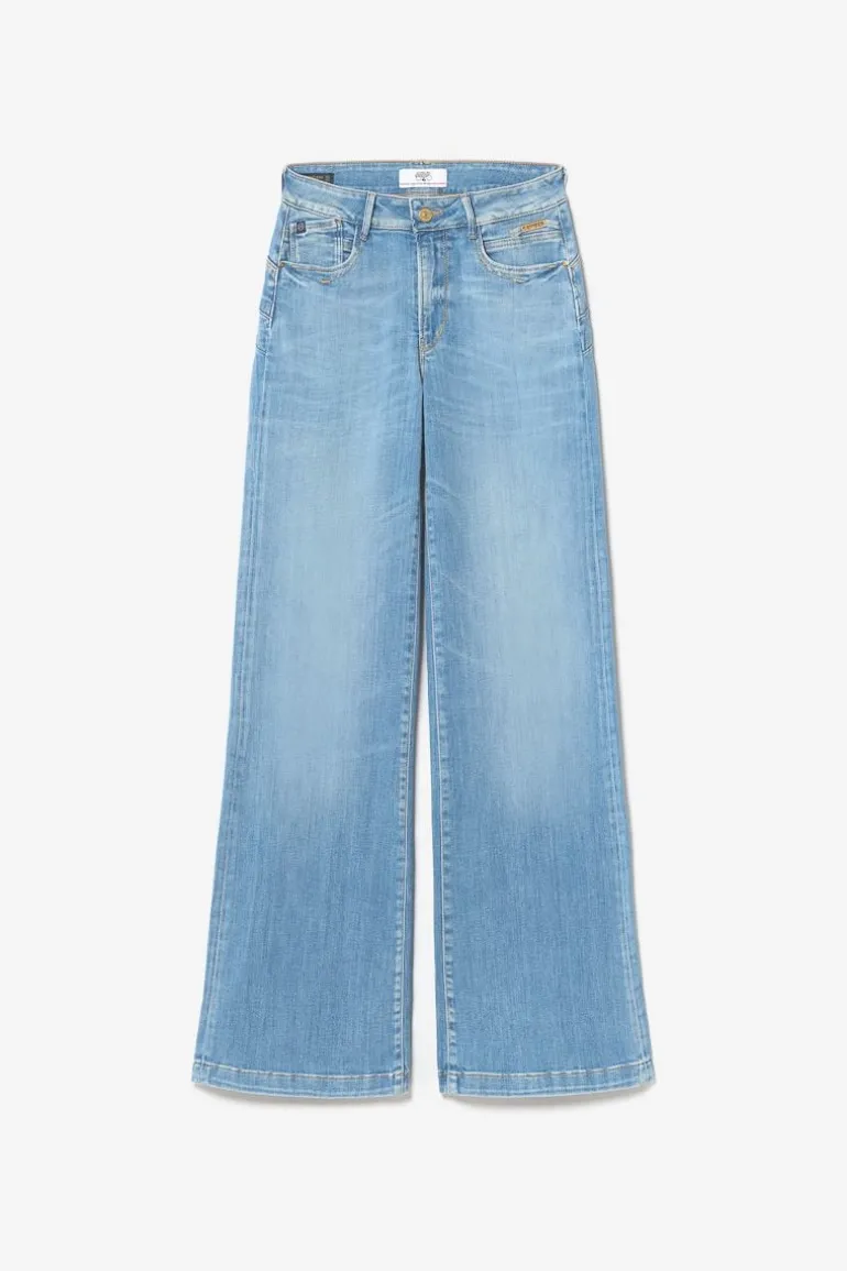 Le Temps des Cerises Axis Pulp Flare Taille Haute Jeans Bleu N°4-Femme Taille Haute