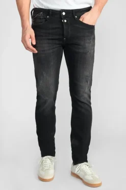 Le Temps des Cerises Basic 600/17 Adjusted Jeans Destroy Noir N°1-Homme Coupe Adjusted