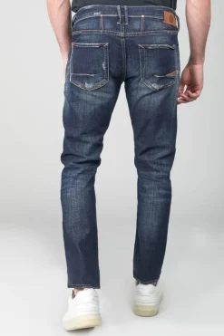 Le Temps des Cerises Basic 600/17 Adjusted Jeans Destroy Bleu N°1-Homme Coupe Adjusted