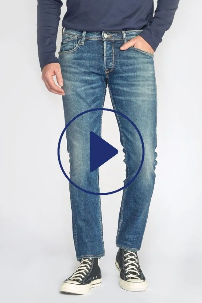 Le Temps des Cerises Basic 700/11 Adjusted Jeans Vintage Bleu N°2-Homme Coupe Adjusted