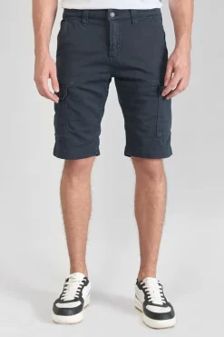 Le Temps des Cerises Bermuda Army Jogg Damon Bleu Nuit-Homme Shorts & Bermudas