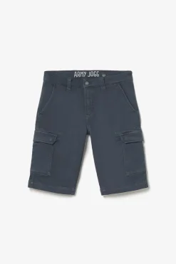 Le Temps des Cerises Bermuda Army Jogg Damon Bleu Nuit-Homme Shorts & Bermudas