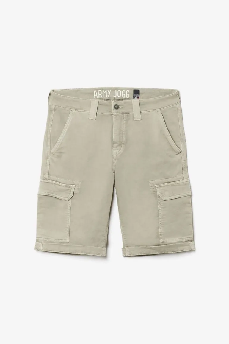 Le Temps des Cerises Bermuda Army Jogg Damon Beige-Homme Bermudas