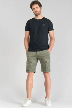 Le Temps des Cerises Bermuda Army Jogg Damon Kaki Camo-Homme Shorts & Bermudas
