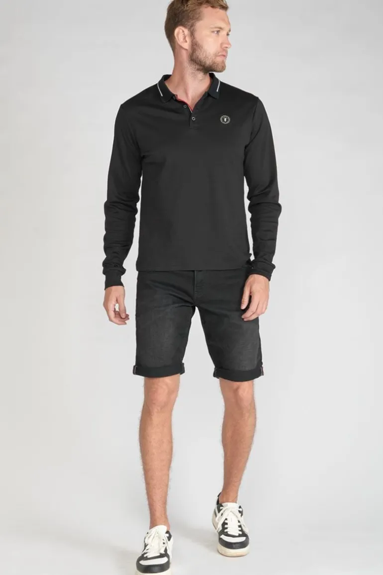 Le Temps des Cerises Bermuda Blue Jogg Noir-Homme Blue Jogg