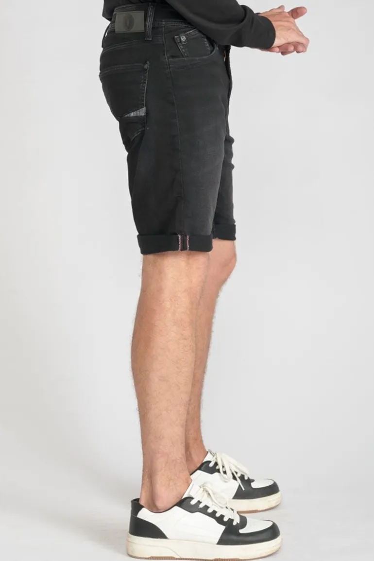 Le Temps des Cerises Bermuda Blue Jogg Noir-Homme Blue Jogg