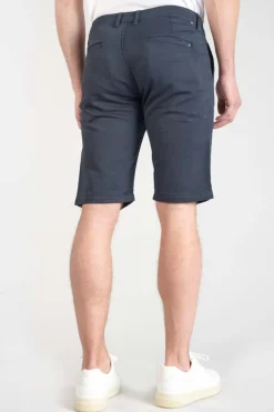 Le Temps des Cerises Bermuda Chino Jogg Swoop Bleu Nuit-Homme Shorts & Bermudas