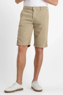 Le Temps des Cerises Bermuda Chino Jogg Swoop Beige Sable-Homme Shorts & Bermudas