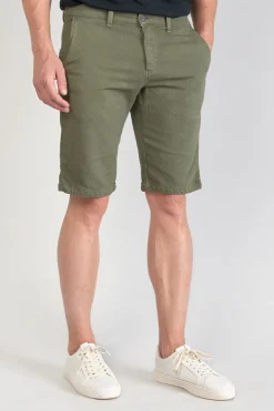 Le Temps des Cerises Bermuda Chino Jogg Swoop Kaki-Homme Shorts & Bermudas