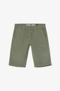 Le Temps des Cerises Bermuda Chino Jogg Swoop Kaki-Homme Shorts & Bermudas