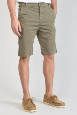 Le Temps des Cerises Bermuda Dromel Kaki-Homme Shorts & Bermudas