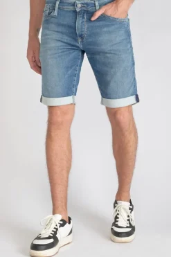 Le Temps des Cerises Bermuda Jogg Bleu Clair-Homme Blue Jogg