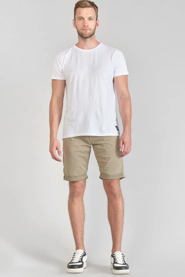 Le Temps des Cerises Bermuda Jogg Bodo Beige-Homme Bermudas