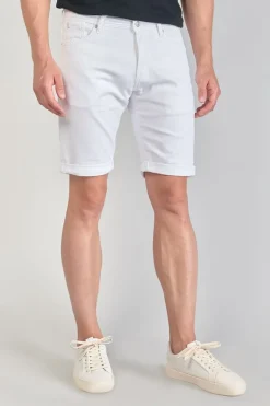 Le Temps des Cerises Bermuda Jogg Bodo Blanc-Homme Bermudas