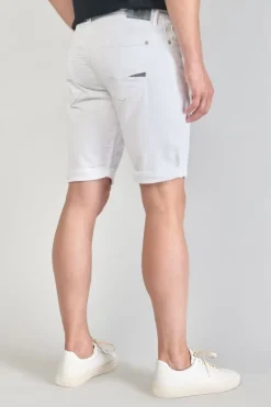 Le Temps des Cerises Bermuda Jogg Bodo Blanc-Homme Bermudas