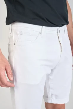 Le Temps des Cerises Bermuda Jogg Bodo Blanc-Homme Bermudas