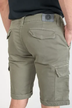 Le Temps des Cerises Bermuda Jogg Damon Kaki-Homme Shorts & Bermudas