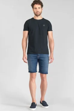 Le Temps des Cerises Bermuda Jogg Ed Bleu Delave-Homme Blue Jogg