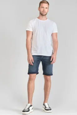 Le Temps des Cerises Bermuda Jogg Ed Bleu Gris-Homme Blue Jogg