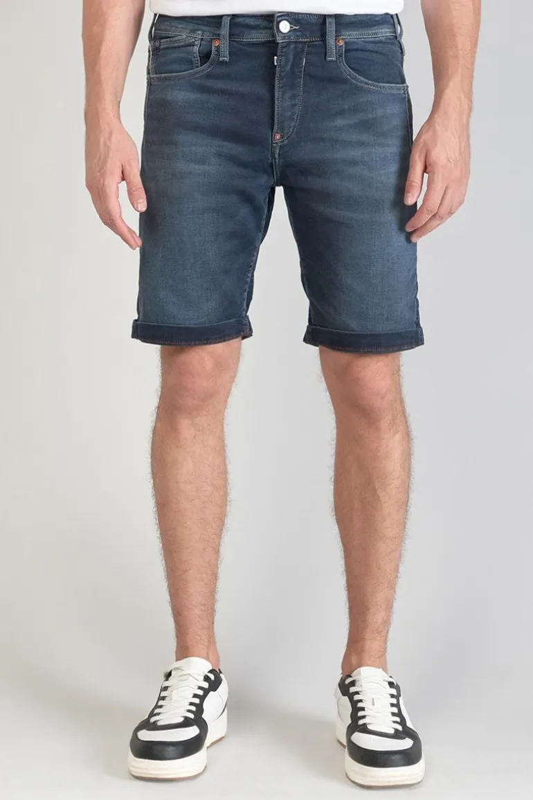 Le Temps des Cerises Bermuda Jogg Ed Bleu Gris-Homme Blue Jogg