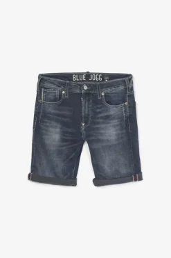 Le Temps des Cerises Bermuda Jogg Ed Bleu Gris-Homme Blue Jogg