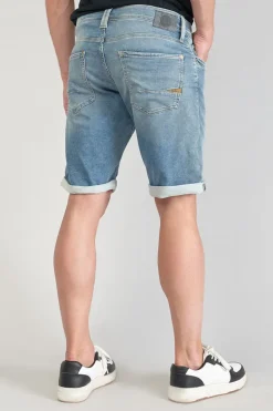 Le Temps des Cerises Bermuda Jogg Lo Bleu Delave-Homme Blue Jogg