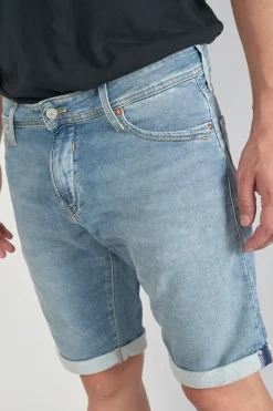 Le Temps des Cerises Bermuda Jogg Lo Bleu Delave-Homme Blue Jogg