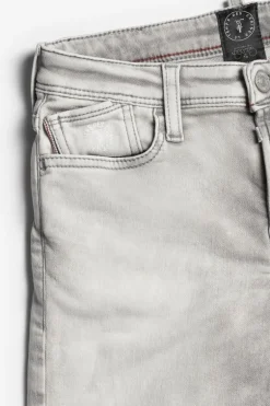 Le Temps des Cerises Bermuda Jogg Lo Gris Clair Delave-Homme Blue Jogg