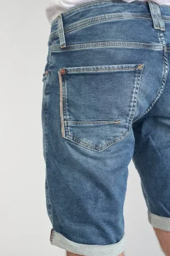 Le Temps des Cerises Bermuda Jogg Oc Bleu Delave-Homme Blue Jogg