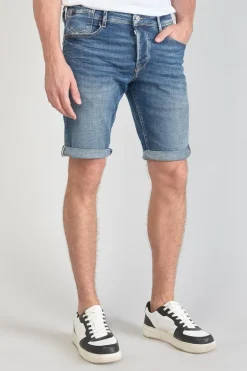 Le Temps des Cerises Bermuda Laredo En Jeans Bleu Moyen-Homme Bermudas