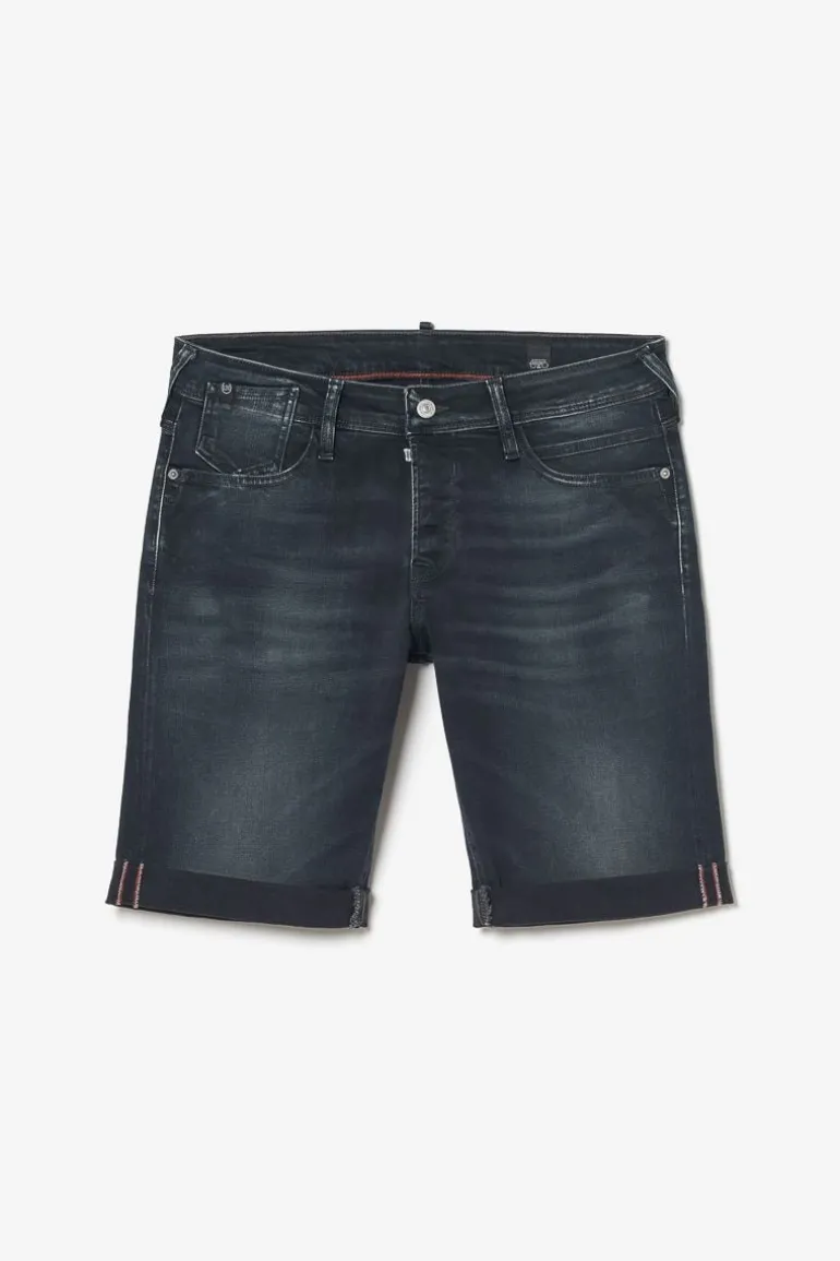 Le Temps des Cerises Bermuda Laredo En Jeans Bleu Noir-Homme Bermudas