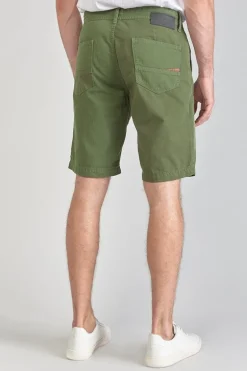 Le Temps des Cerises Bermuda Luberon Kaki Vert-Homme Shorts & Bermudas