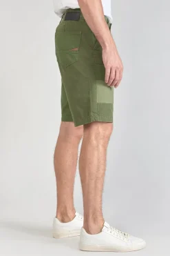 Le Temps des Cerises Bermuda Luberon Kaki Vert-Homme Shorts & Bermudas