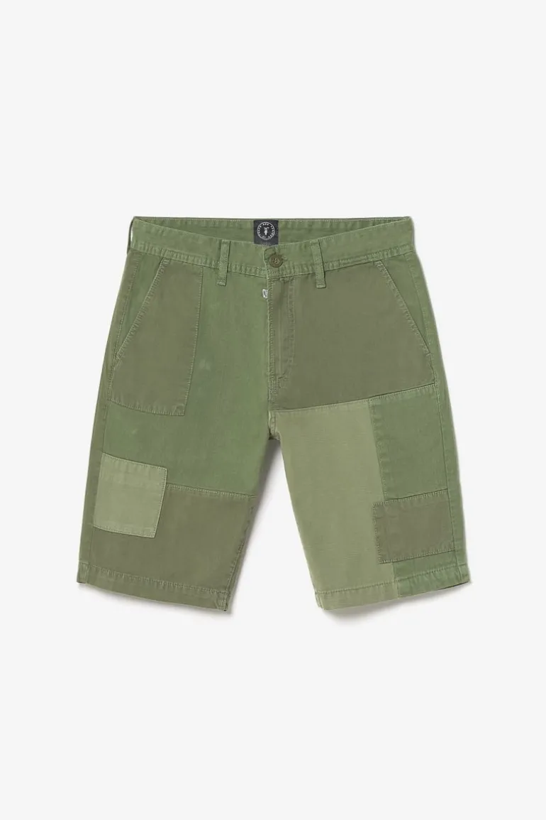 Le Temps des Cerises Bermuda Luberon Kaki Vert-Homme Shorts & Bermudas