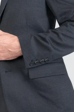 Le Temps des Cerises Blazer Cinel Noir Chine Bleu-Homme Vestes & Manteaux