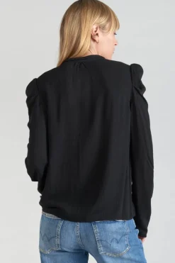 Le Temps des Cerises Blouse Sterenn Noire-Femme Tops